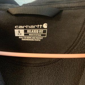 Carhart womens zip black sweatshirt